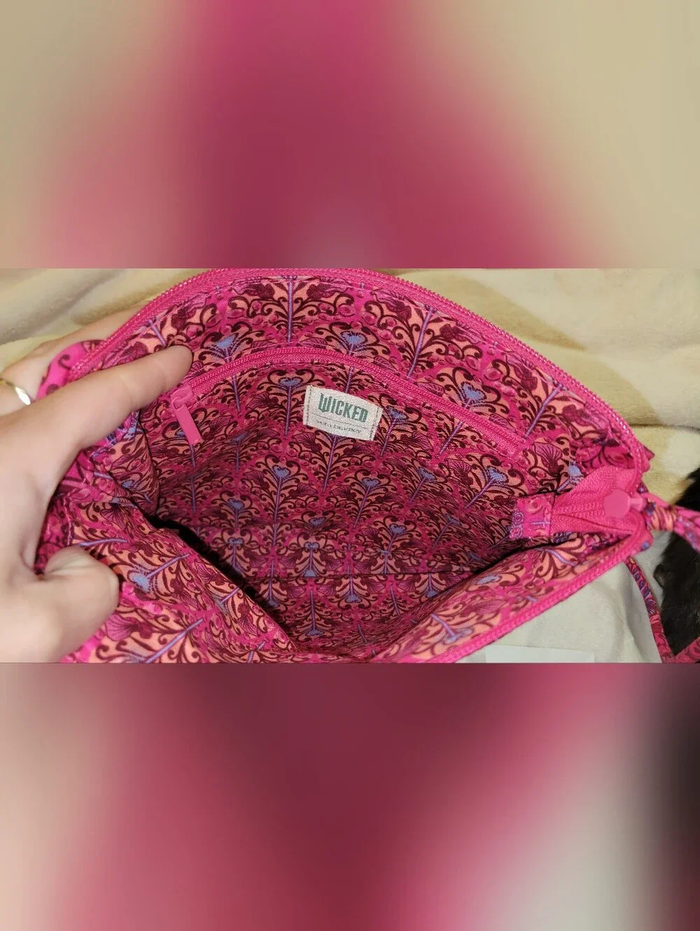 NWT Vera Bradley Wicked Hipster Crossbody